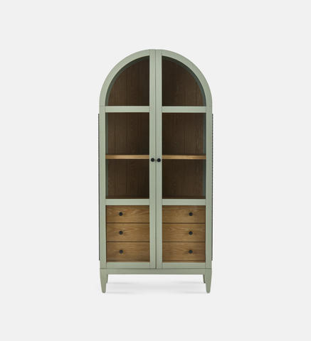 Laurel Round Cabinet - Sage (95066)