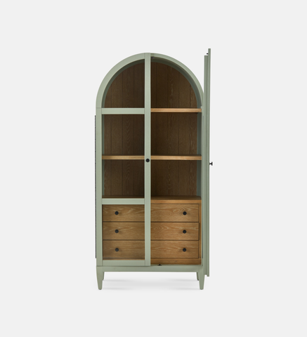 Laurel Round Cabinet - Sage (95067)