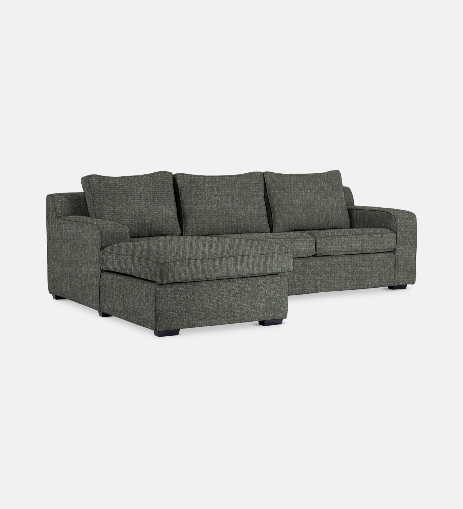 Lodge Fully Upholstered Slouch Left (67911)
