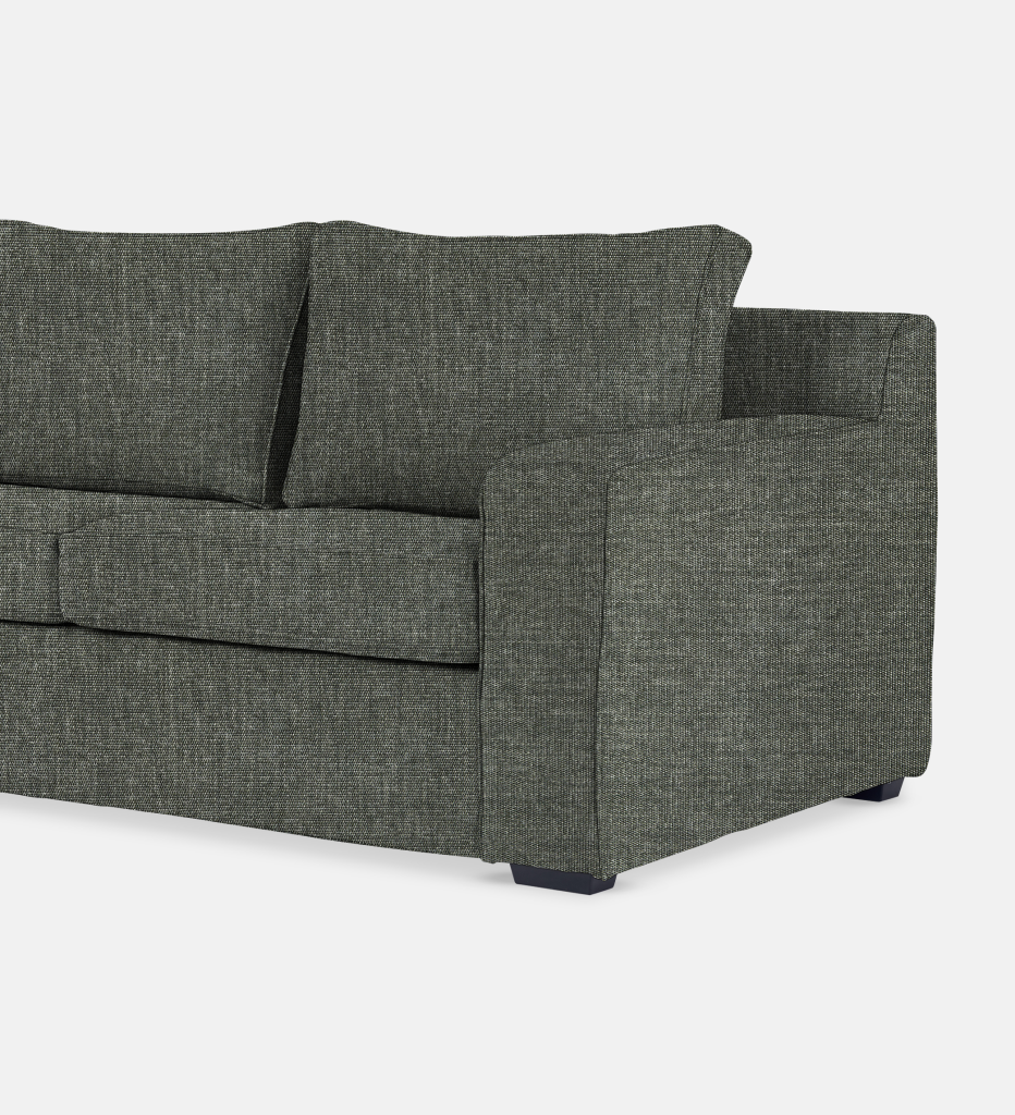 Lodge Fully Upholstered Slouch Left (67906)