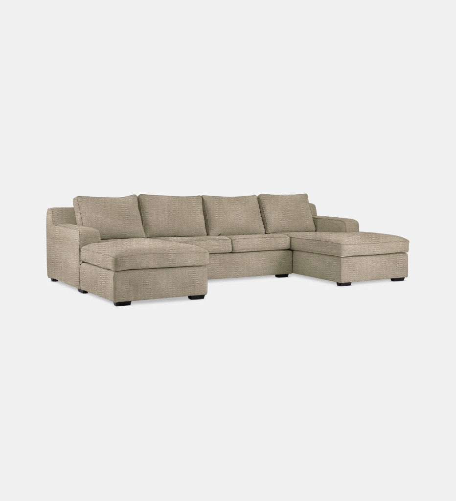 Lodge Fully Upholstered Slouch With Daybed (69630)