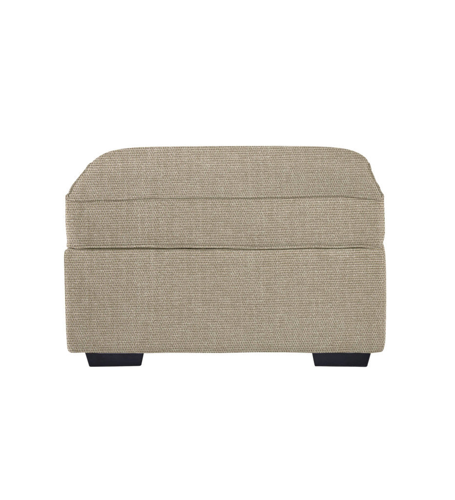 Lodge Fully Upholstered Square Ottoman (69633)