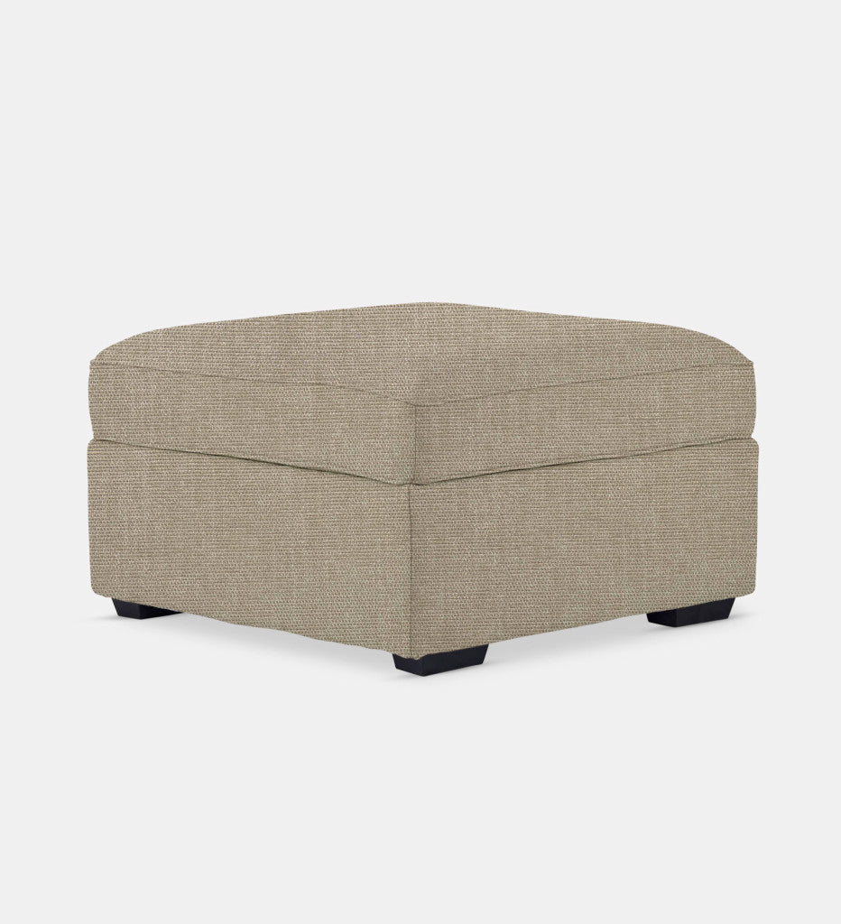 Lodge Fully Upholstered Square Ottoman (69634)