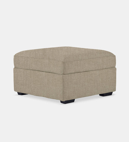 Lodge Fully Upholstered Square Ottoman (69634)