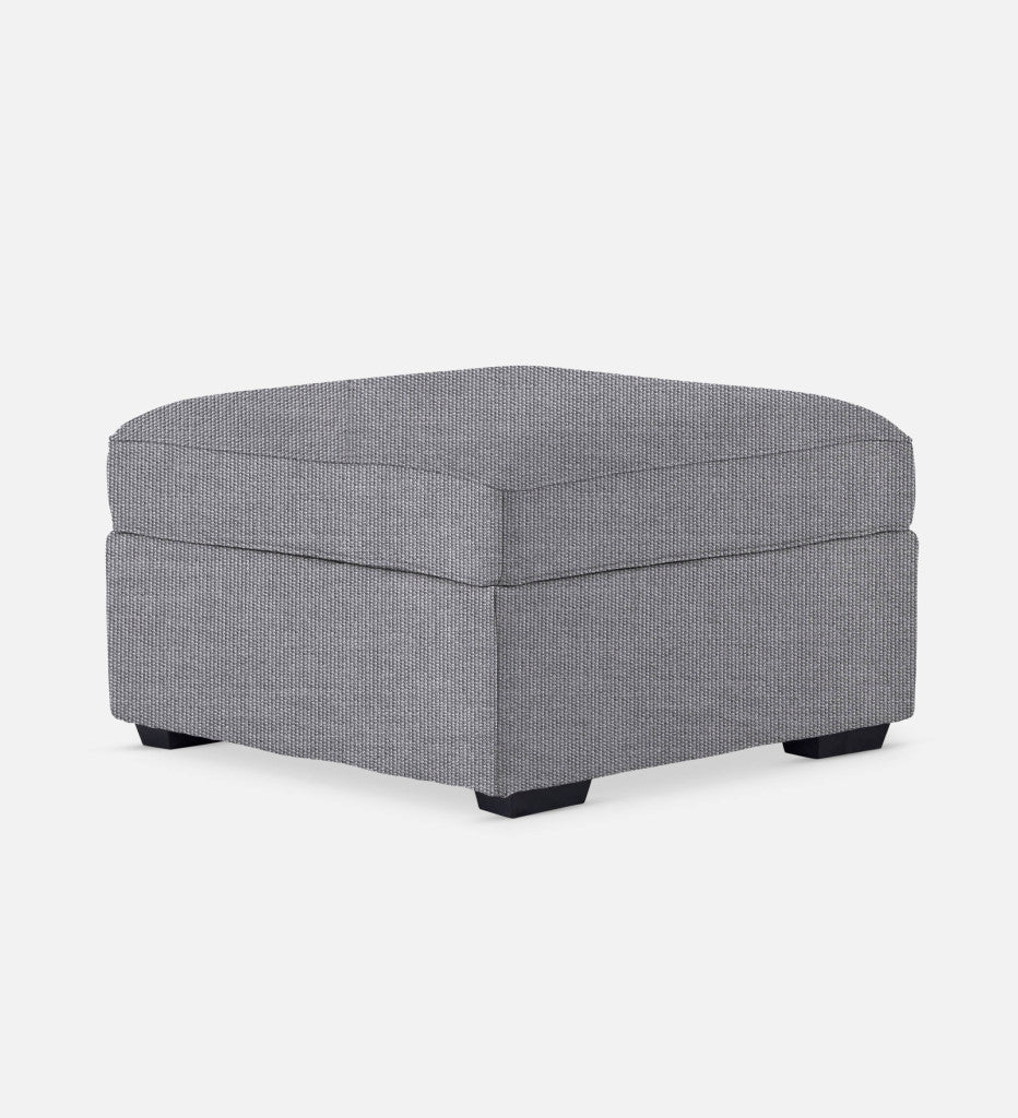 Lodge Fully Upholstered Square Ottoman (68463)