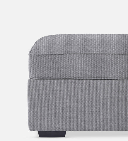 Lodge Fully Upholstered Square Ottoman (68464)