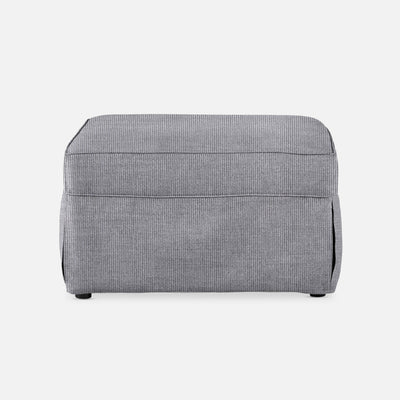 Manhattan Slipcover Square Ottoman