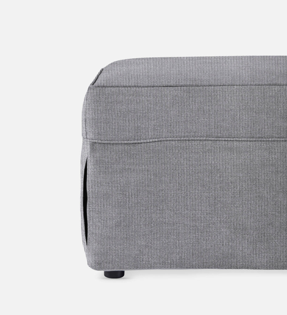 Manhattan Slipcover Square Ottoman (68283)