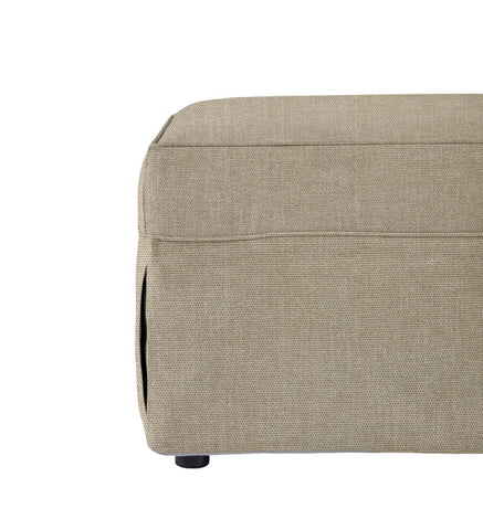Manhattan Slipcover Square Ottoman (69471)