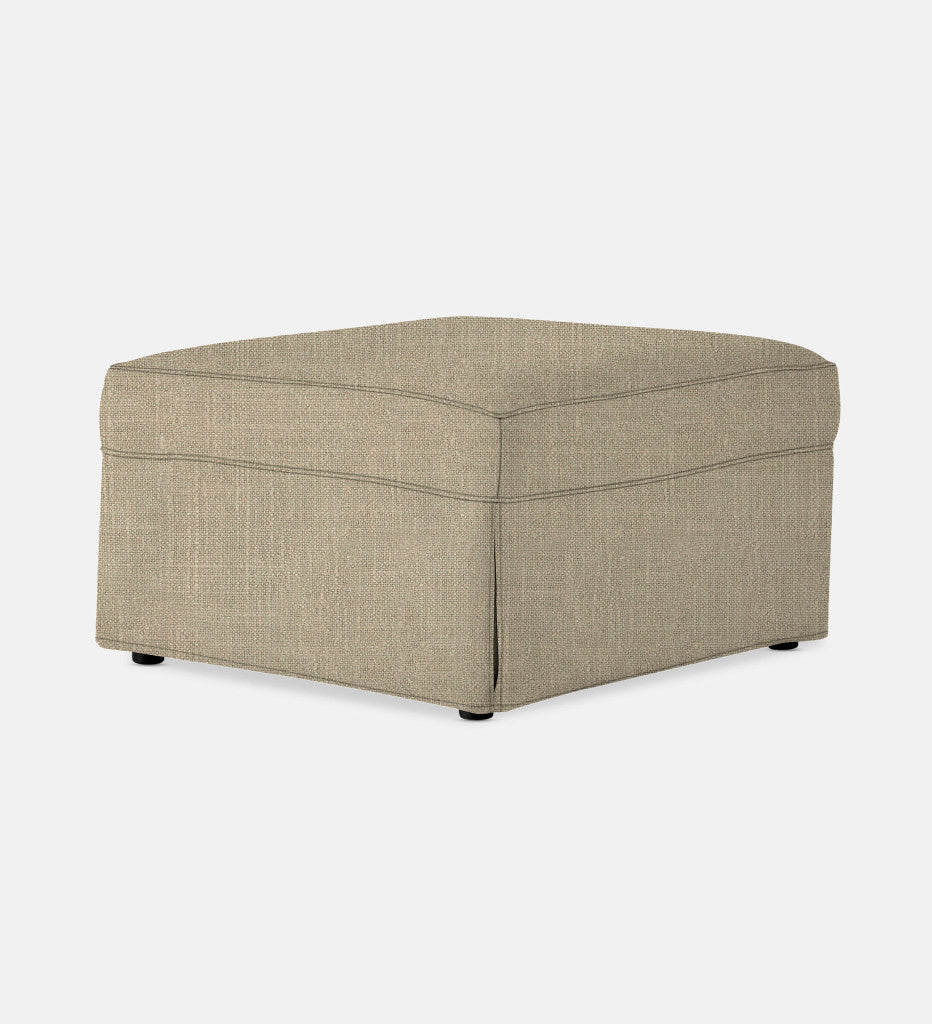 Manhattan Slipcover Square Ottoman (89950)