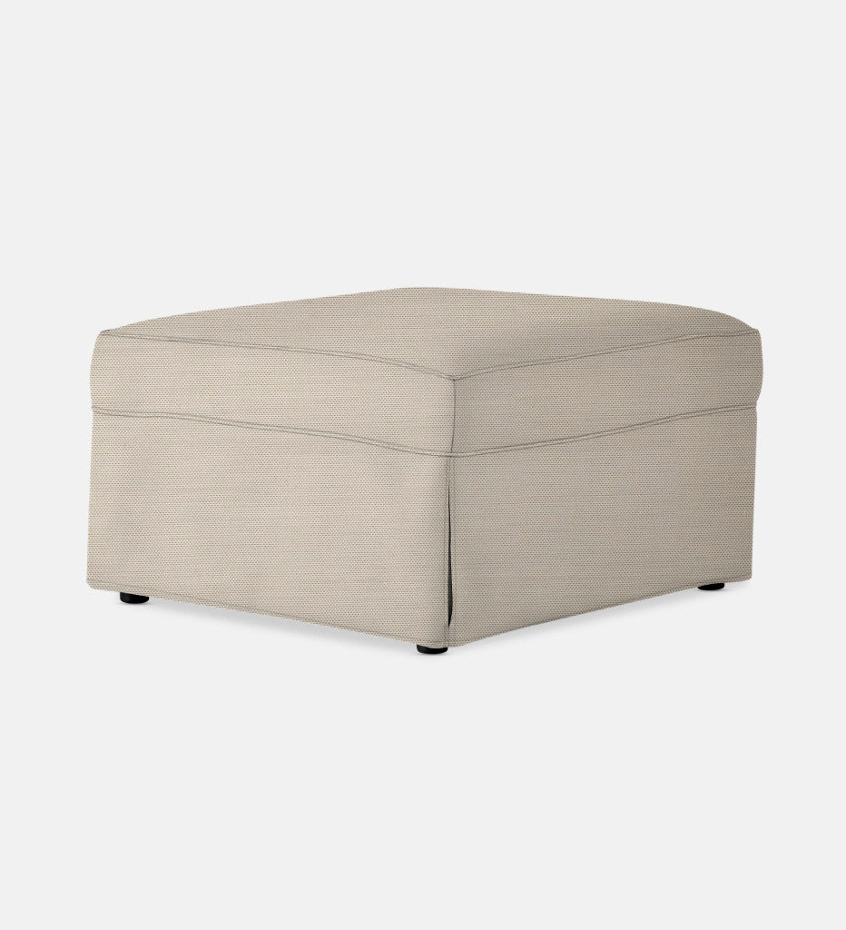 Manhattan Slipcover Square Ottoman (89953)