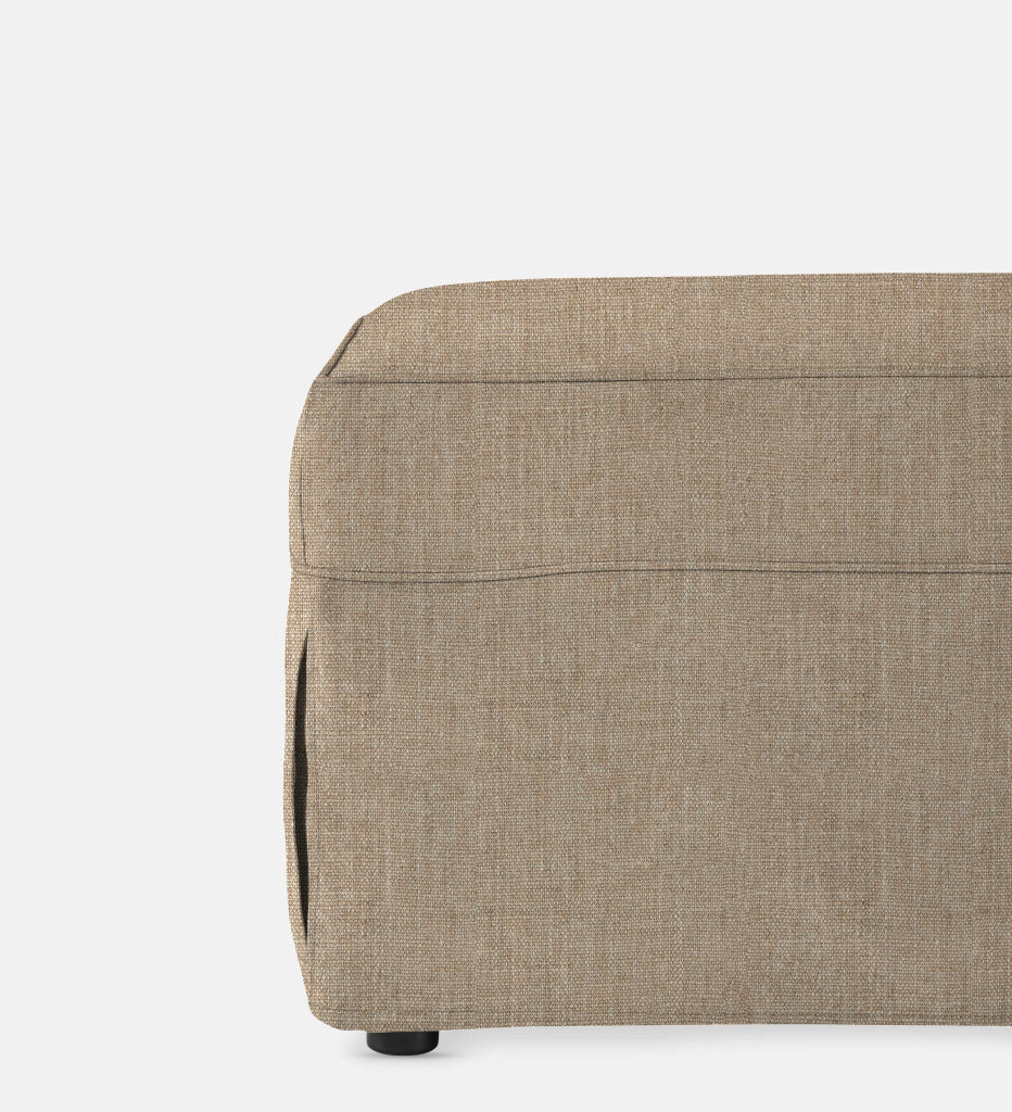 Manhattan Slipcover Square Ottoman (89935)