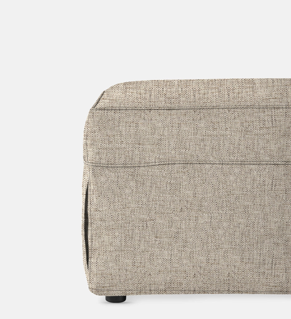 Manhattan Slipcover Square Ottoman (89914)
