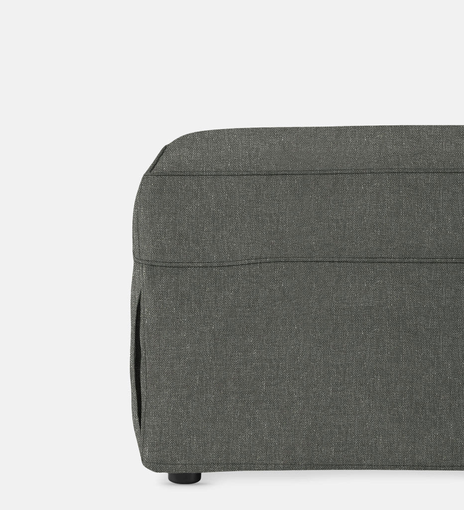 Manhattan Slipcover Square Ottoman (89891)