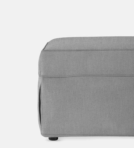 Manhattan Slipcover Square Ottoman (89902)