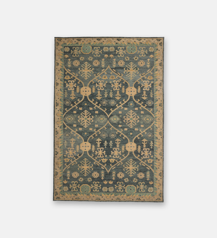 Meera Aztec Wool Tufted Rug (103536)