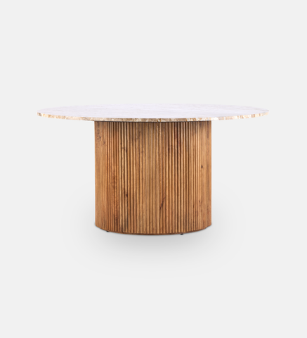 Nasa Dining Table Round 1.5m (91434)