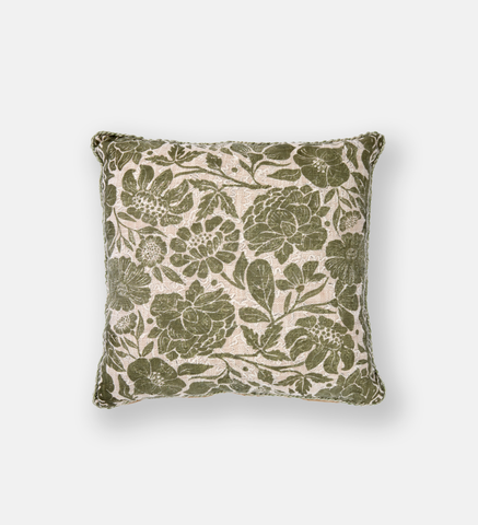 Olive Thread Print Scatter Cushion (94471)