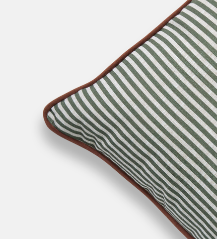 Olive Thread Stripe Scatter (94685)