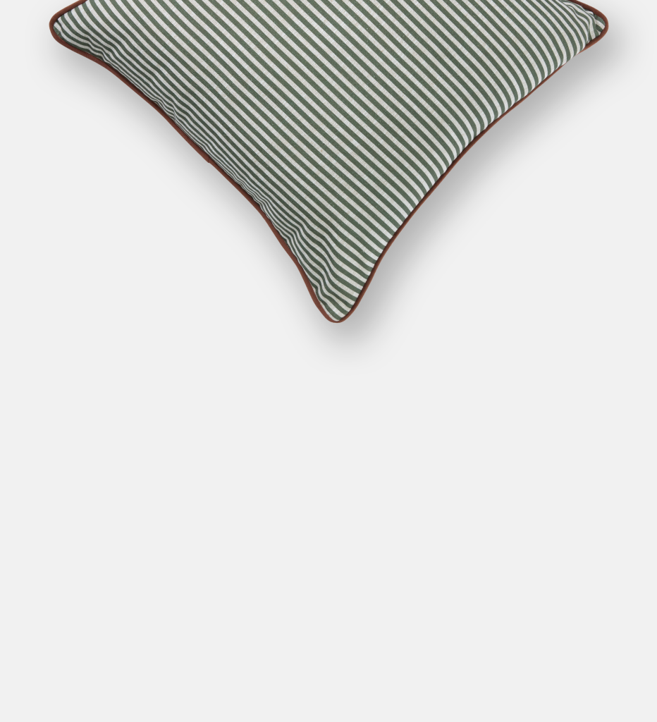 Olive Thread Stripe Scatter (94686)