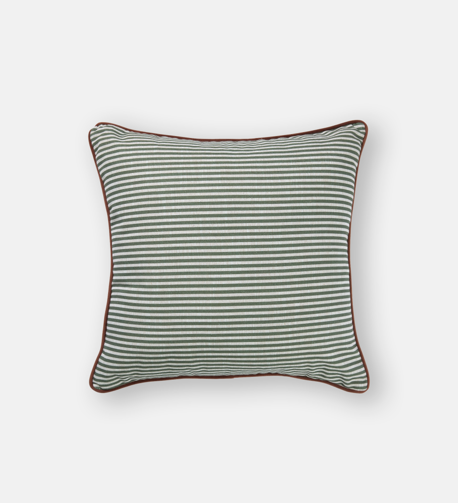 Olive Thread Stripe Scatter (94687)