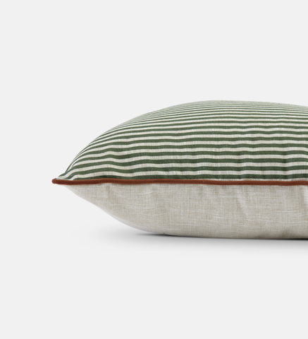 Olive Thread Stripe Scatter (94688)