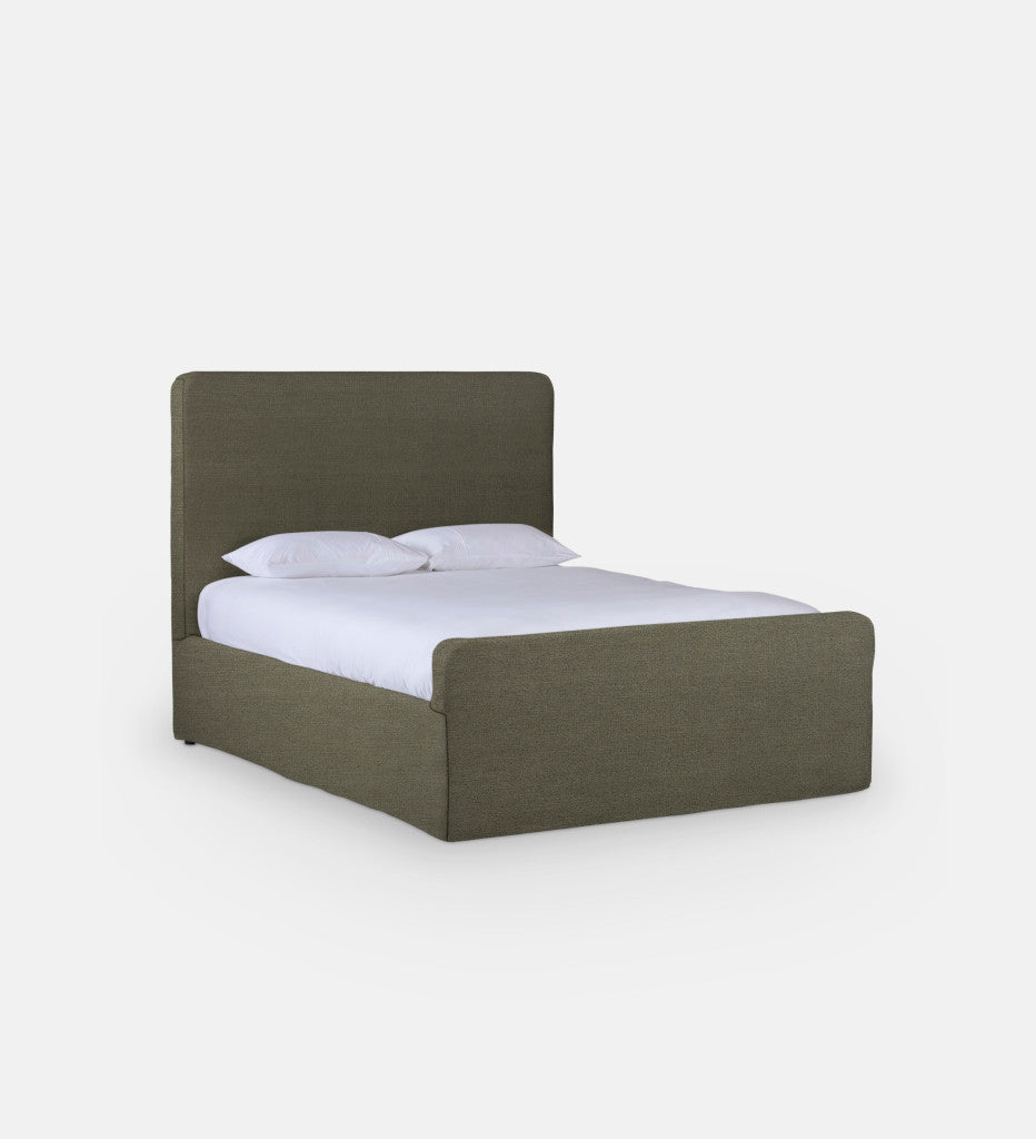 Olivia Slipcover Full Bed King KD Standard Length (47330)