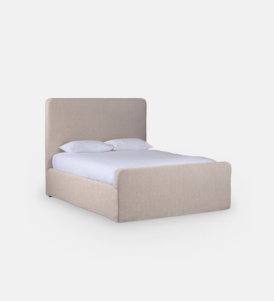 Olivia Slipcover Full Bed King KD Extra Length (47545)