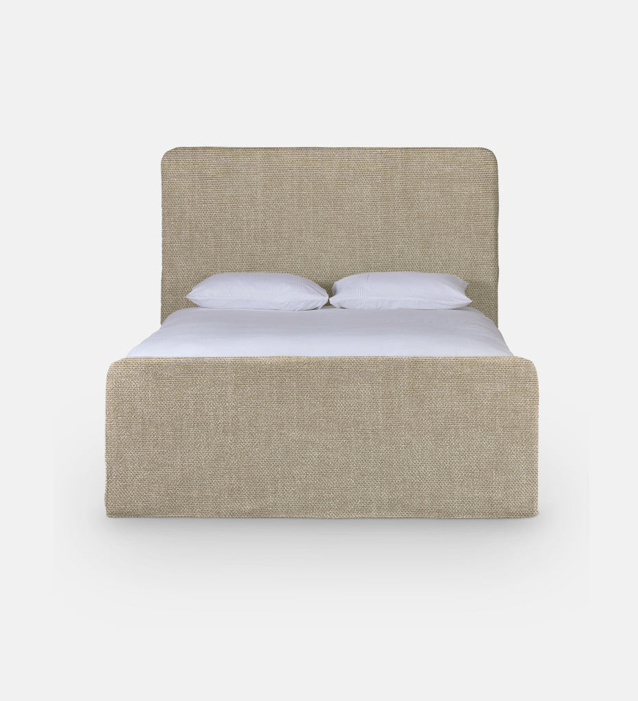 Olivia Slipcover Full Bed King KD Extra Length (70006)