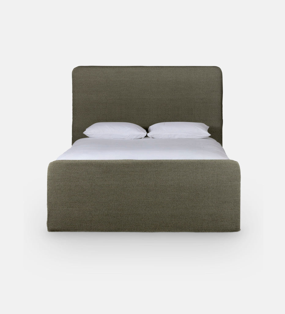 Olivia Slipcover Full Bed King KD Standard Length (47326)