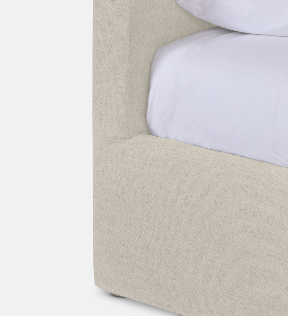 Olivia Slipcover Full Bed King KD Standard Length (46037)