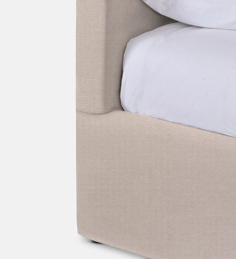 Olivia Slipcover Full Bed Queen KD Standard Length (47118)
