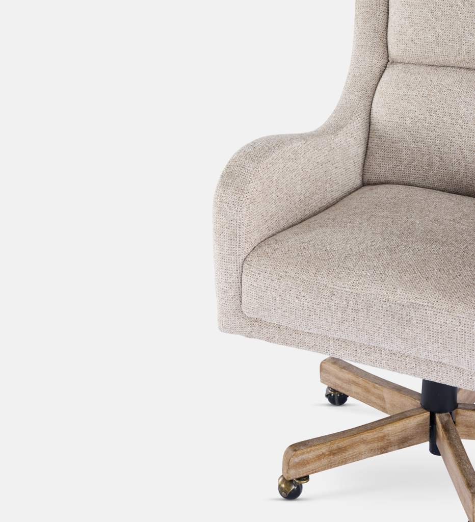 Morgan Desk Chair - Cream (109739)