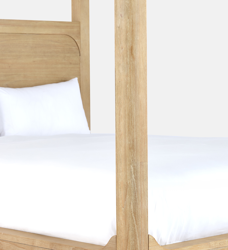 Bogard 4 Poster Bed Queen XL (104466)