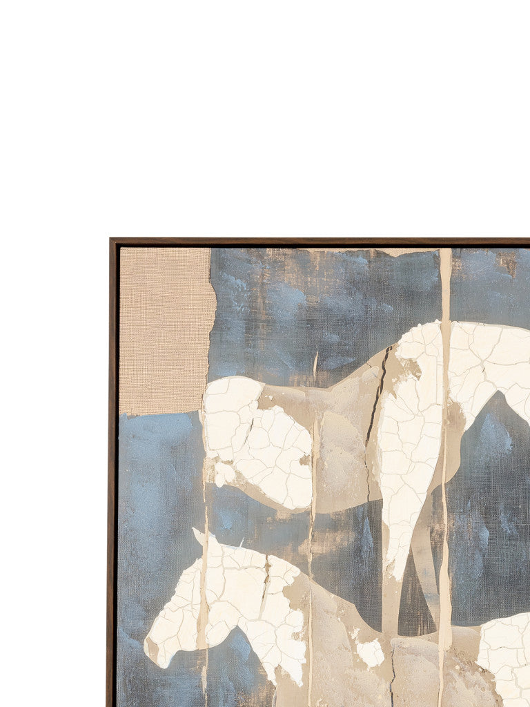 Textured Horse Wall Art (105513)