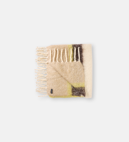 Halo Stripe Mohair Throw (102767)
