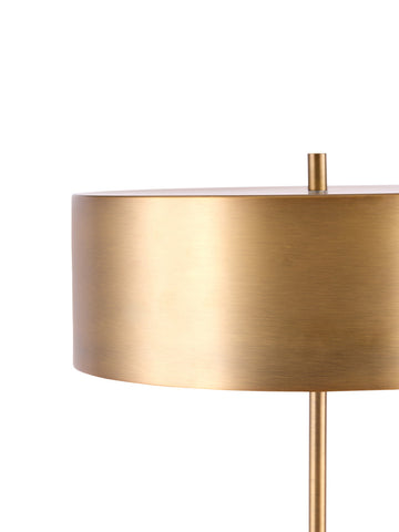 Metal and Marble Floor Lamp (105587)