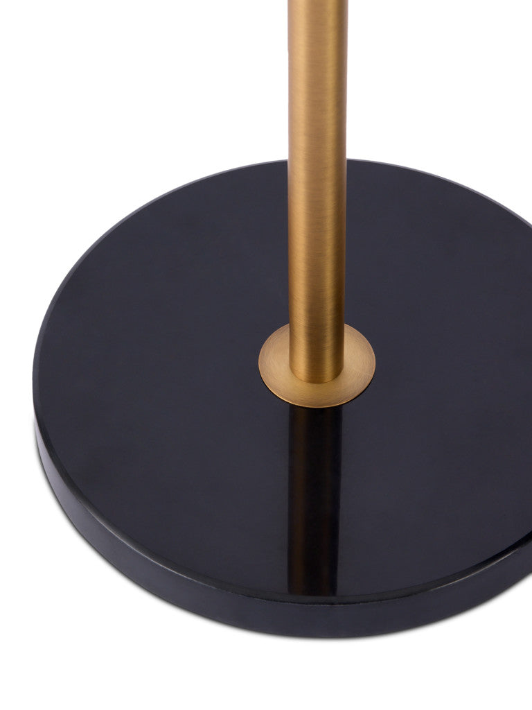 Metal and Marble Floor Lamp (105589)
