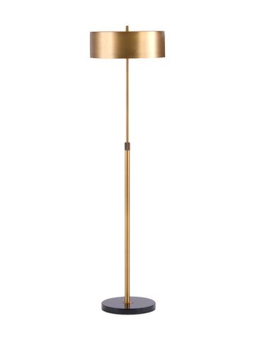 Metal and Marble Floor Lamp (105590)