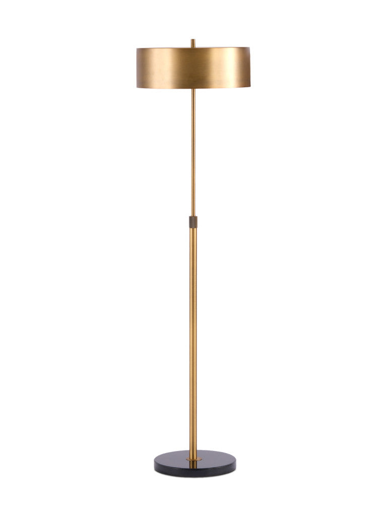 Metal and Marble Floor Lamp (105590)