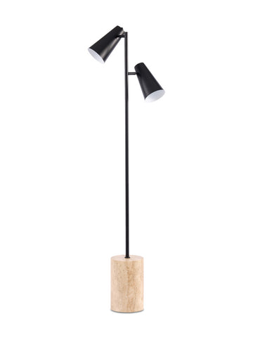 Travertine Floor Lamp (105591)