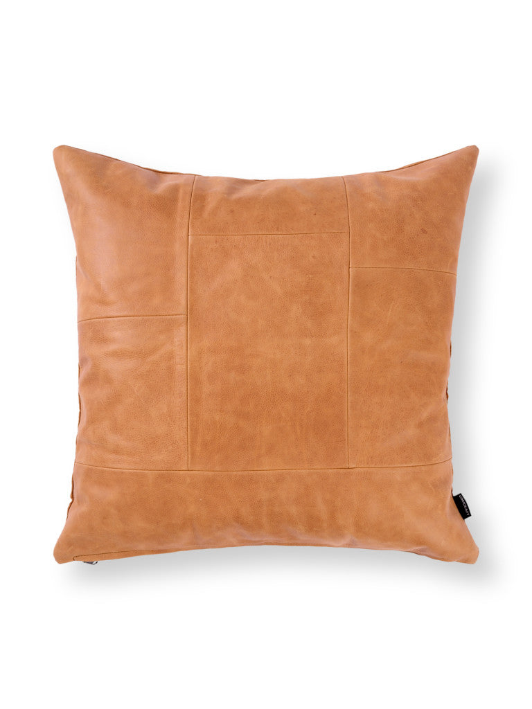 Leather Panel Cushion Scatter (107701)