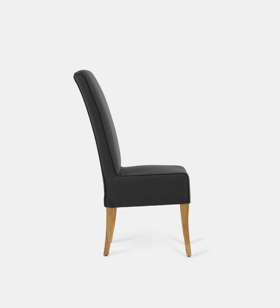 Peza Fully Upholstered Dining Chair (Light Leg) (70605)