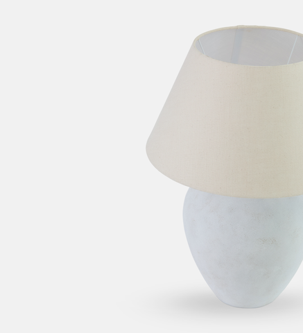 Robert Table Lamp Stipple White (106608)