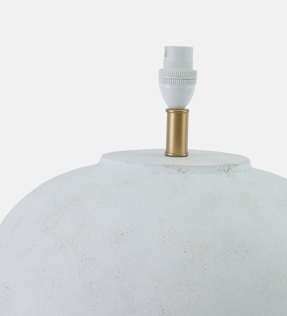 Robert Table Lamp Stipple White (106611)