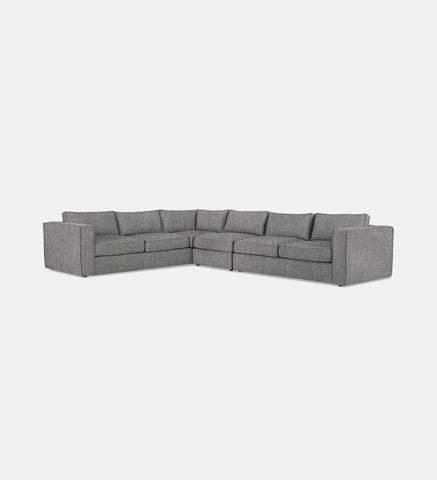 Rosco Upholstered Full Corner Couch Left