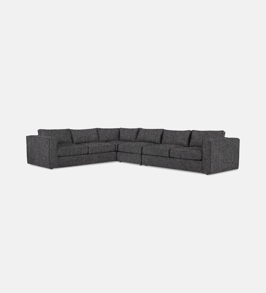 Rosco Fully Upholstered Full Corner Left (80665)