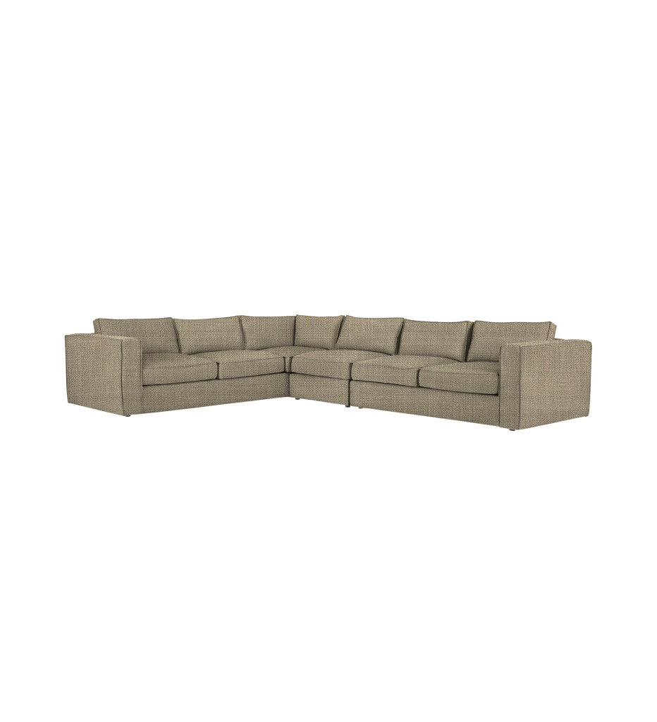 Rosco Fully Upholstered Full Corner Left (80688)