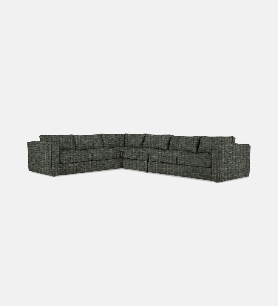 Rosco Fully Upholstered Full Corner Left (80683)