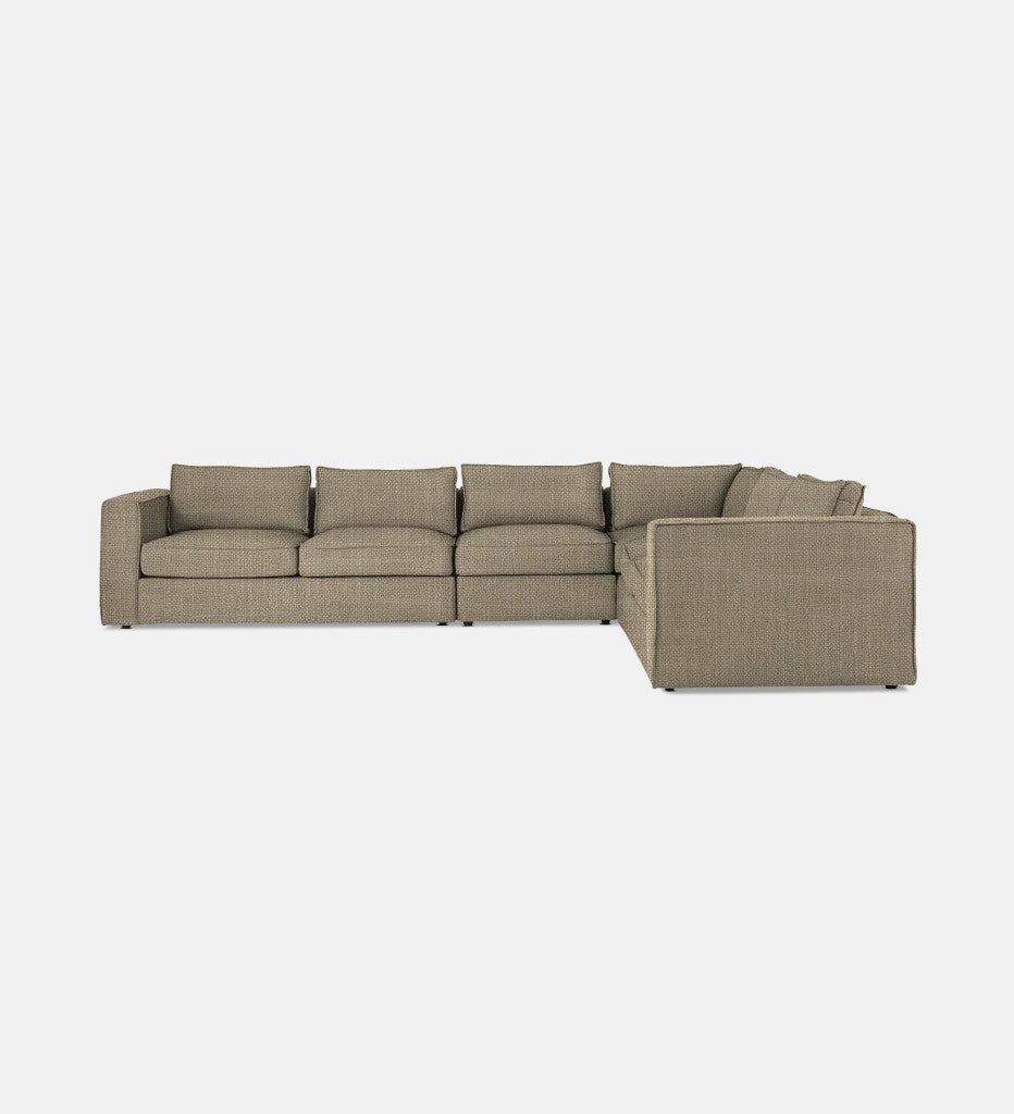 Rosco Fully Upholstered Full Corner Right (80649)